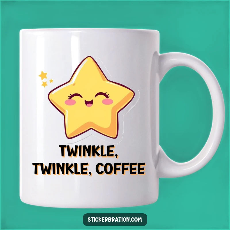 Funny Winking Star Mug: A Sparkly and Hilarious Gift for Your Brightest Friend
