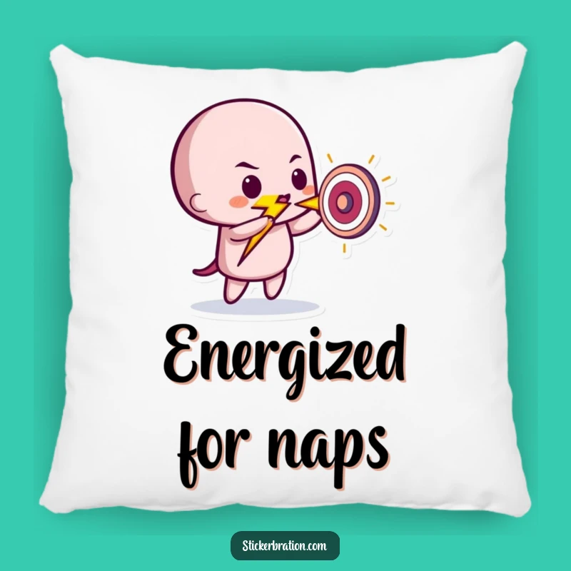 Funny Lightning Bolt Pillow: Cozy Target Comfort, Perfect Decorative Gift