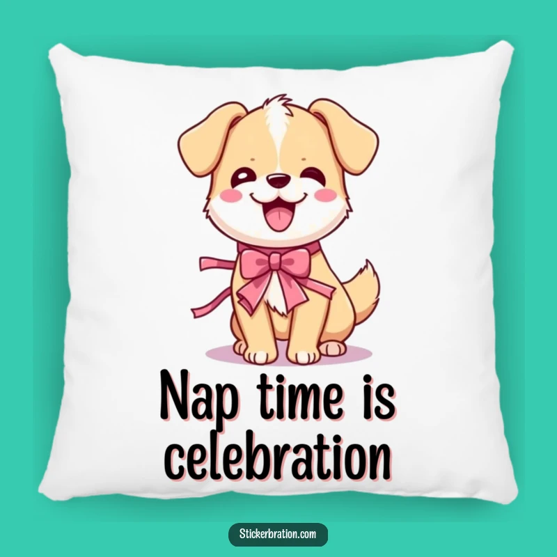 Funny Dog Wiggle Pillow: Cute Cartoon Canine Comfort, Hilarious Gift for Cozy Smiles