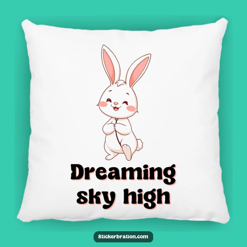 Funny Rabbit Balloon Pillow: Cozy Comfort & Whimsical Dreams