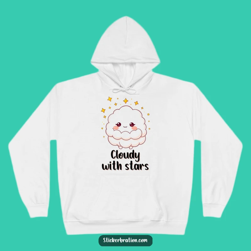 Funny Cloud Stars Hoodie: Cozy Up in This Magical Character's Warmth