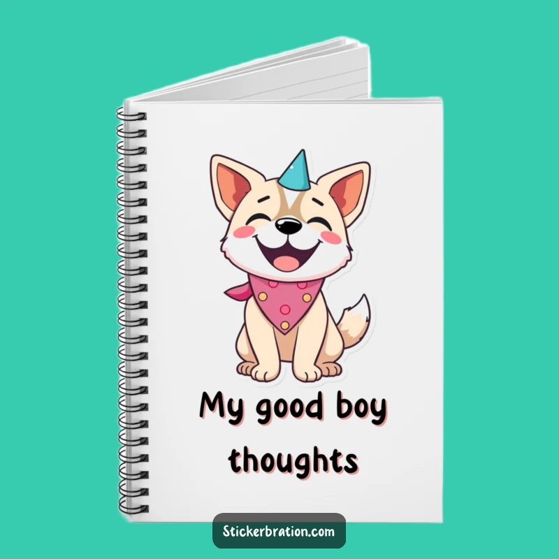 Funny Dog Party Notebook: Jot Down Happy Moments, Your Joyful Journal!