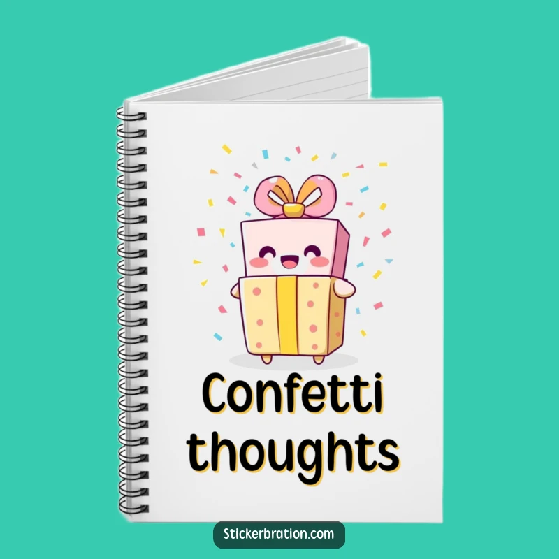 Funny Gift Box Notebook - Jot Down Plans for Fun Times