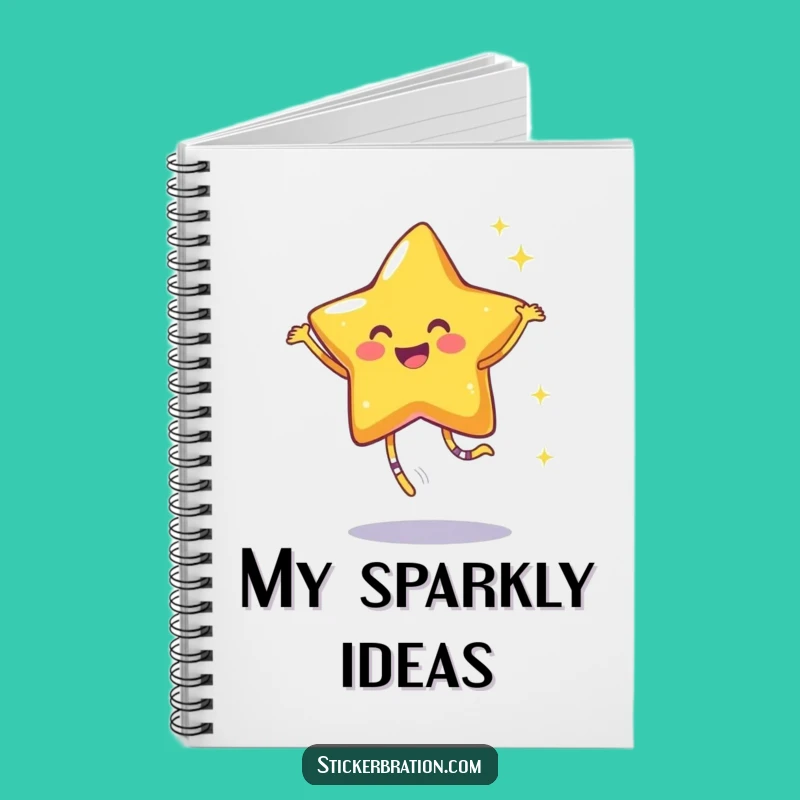 Funny Star Dance Notebook: Joyful Sparkle Journal, Perfect Gift