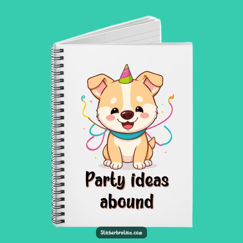 Funny Dog Party Notebook: Plan Your Paws-itively Fun Events